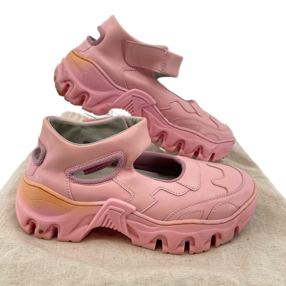 ROMBAUT Pink Rubber Loafers | Made in Portugal